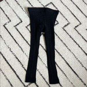 Kate Quinn Black Cable Knit Leggings